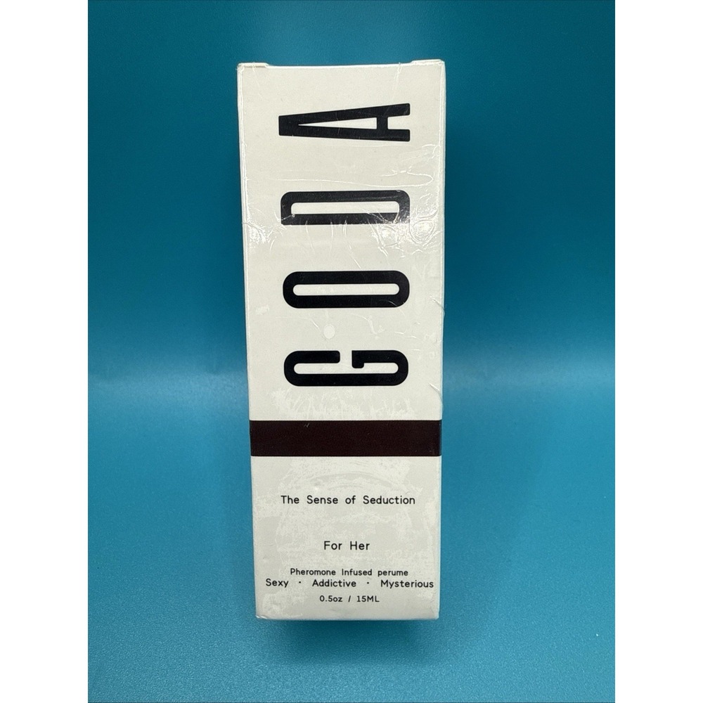 Sealed GODA Sense Of Seduction For Her Pheromone Infused Perfume Drops .5 Oz